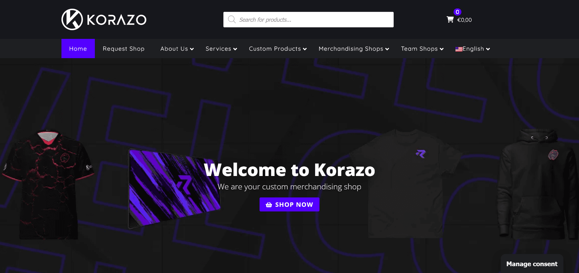 Korazo.net - eSports Merchandise Shop